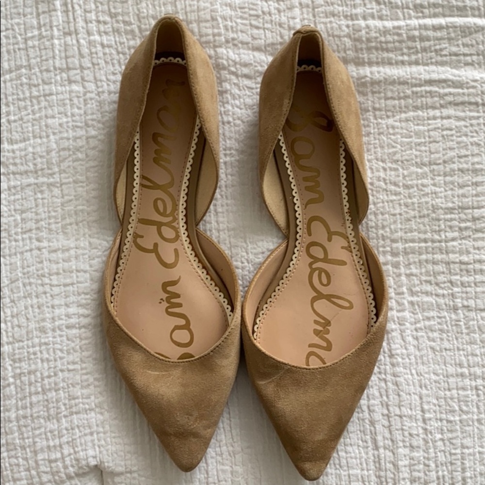 Size 9 gently worn Sam Edelman flats